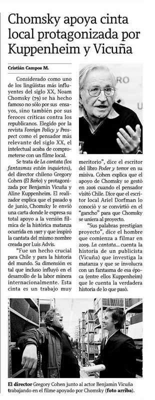 Chomsky y el cine chileno