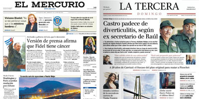 El Mercurio especula