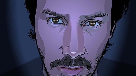 Keanu Reeves en el scanner